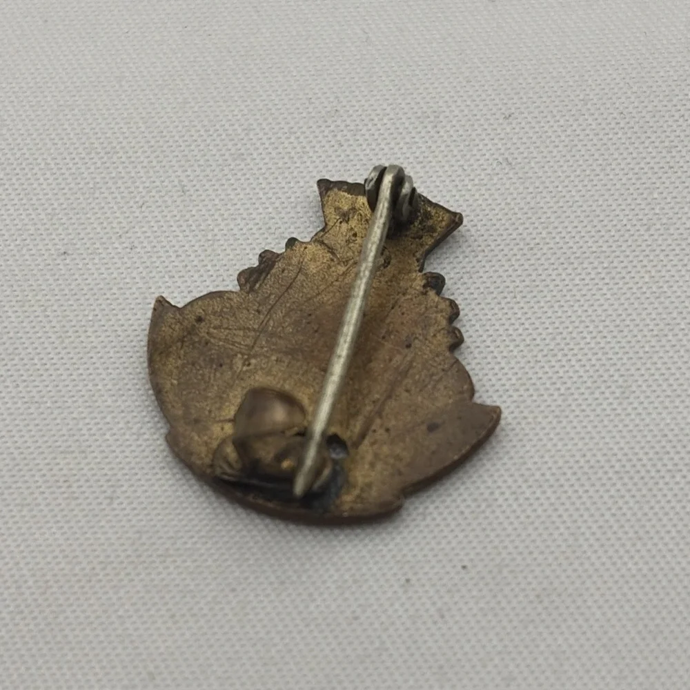 Vintage Blood And Fire Salvation Army Lapel Hat Pin